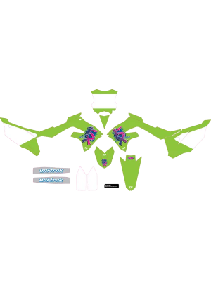 Пълен кит лепенки D'COR Visuals ЗА KAWASAKI KX-F/KX 450 2019-2023